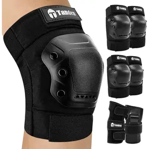 Protective Gear Set (Knee Pads, Elbow Pads, Wrist Guards) For Skateboard, Roller Skating, Skateboarding