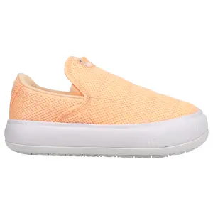 PUMA Womens Suede Mayu Mono Slip On Platform Sneakers Shoes Casual - Orange PUMA Womens Suede Mayu Mono Slip On Platform Sneakers Shoes Casual - Orange