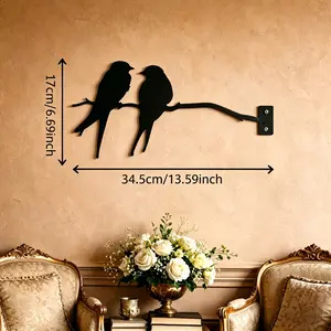 1pcs Wall Mounted Shadow Wall Hanging, Branch Decoration Hook, Bird Tree Plug, Indoor Outdoor Home Decor, Mother's Day Gift, Graduation Gift