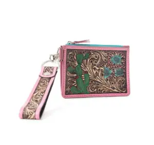 Pride of Prickly Pears Credit Card Holder In Pink by Myra