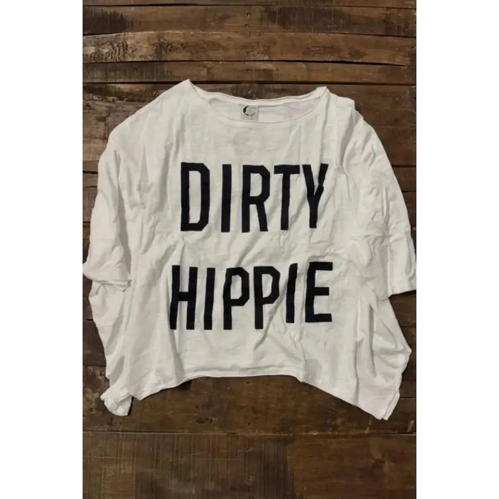 Jaded Gypsy Be Free Top - Dirty Hippie Parchment