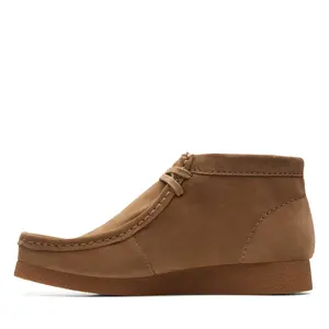 Clarks WallabeeEVO BT Dark Sand Suede - Men's Clarks WallabeeEVO BT Dark Sand Suede - Men's