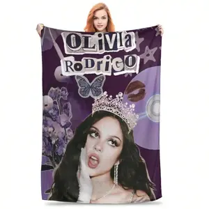 O-Olivia Vampire Blanket  Soft Throw Blankets For Sofa Car Plush Thin blanket Suitable for beds and sofas can also be given as a gift