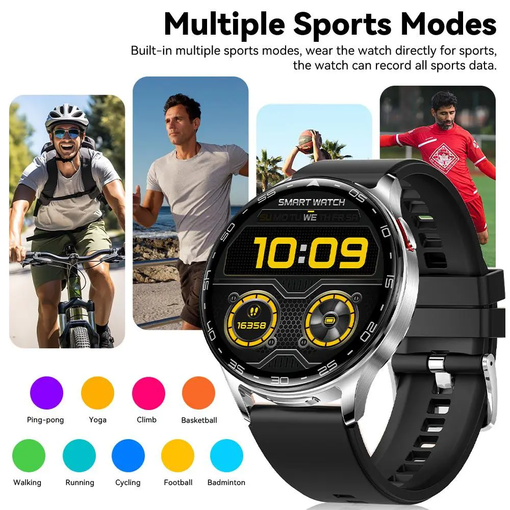 JELLOO Smart Watch with Earbuds, Multifunctional Smartwatch, 1.39