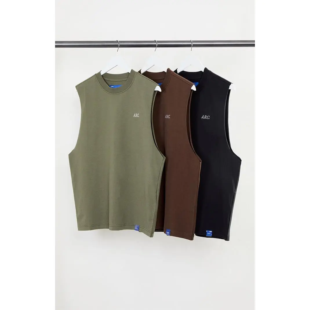 A.R.C. Men's 3-Pack Standard Cut Off Muscle T-Shirts
