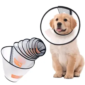 Pet Elizabeth circle,Surgery anti-licking protective Dog collar,comfortable, breathable and adjustable,beauty trimming anti-scratching neck cover for cats and dogs,postoperative Recovery protective cover