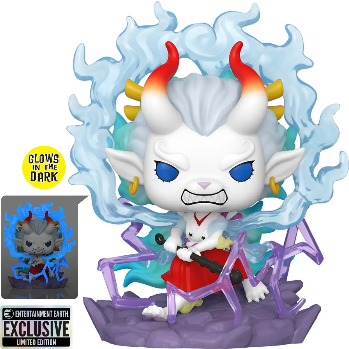 FunkoPop! One Piece Yamato Glow-in-the-Dark Deluxe #1596  Entertainment Earth