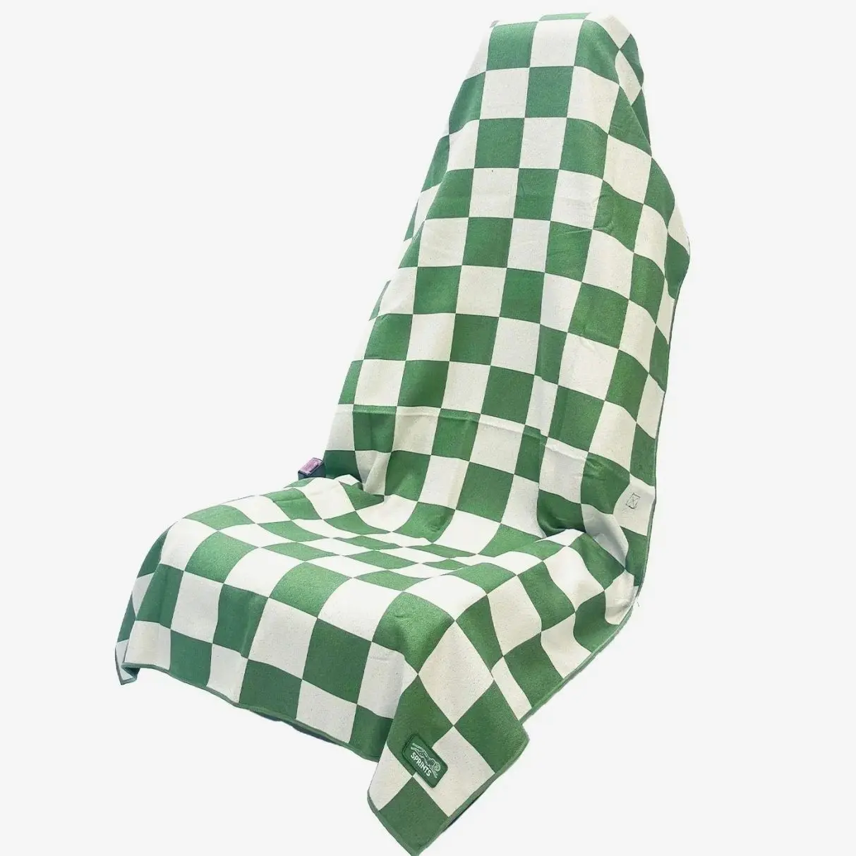 Waterproof Chess Not Checkers Car Seat Cover Towel - Universal Auto Seat Protector for Workout Sweat, Pet Owners, Outdoor Adventures