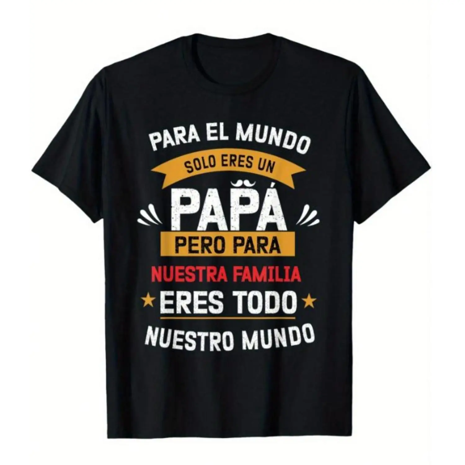 Funny Spanish Dad T-Shirt For Men - Spanish Father's Day & Birthday Gift With Spanish Phrase "Like God -In-Law I Sold You" & Family Slogan - Husband Gift Idea