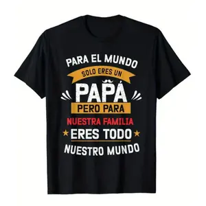 Funny Spanish Dad T-Shirt For Men - Spanish Father's Day & Birthday Gift With Spanish Phrase "Like God -In-Law I Sold You" & Family Slogan - Husband Gift Idea