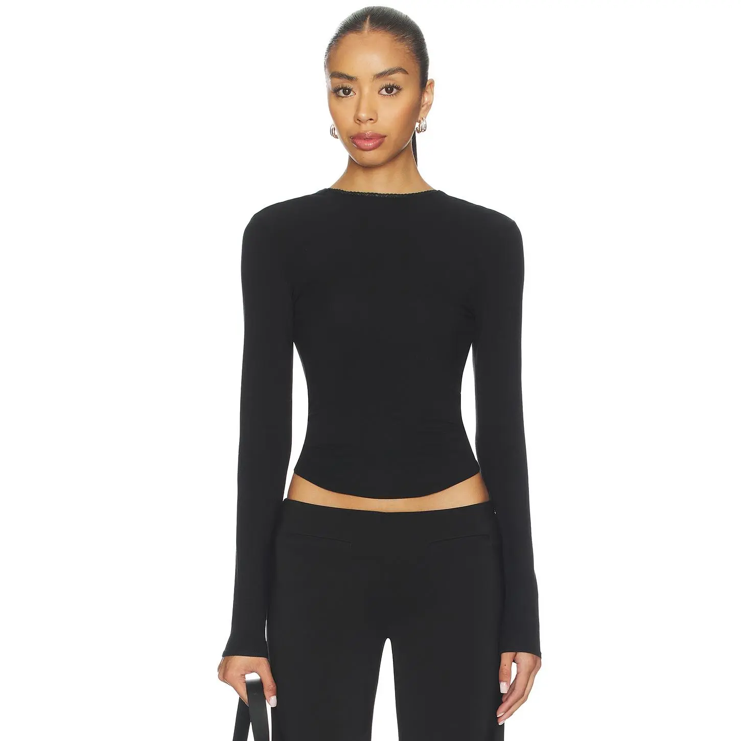 The Line by K Gad Top in Black
