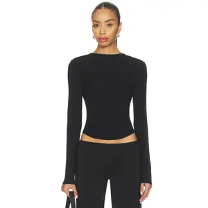 The Line by K Gad Top in Black