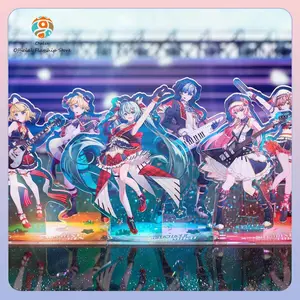 New Genuine Moeyu Hatsune Miku Acrylic Standee Star Shining Voice Display Ornament Hatsune Miku Anime Merchandise Gift Toy
