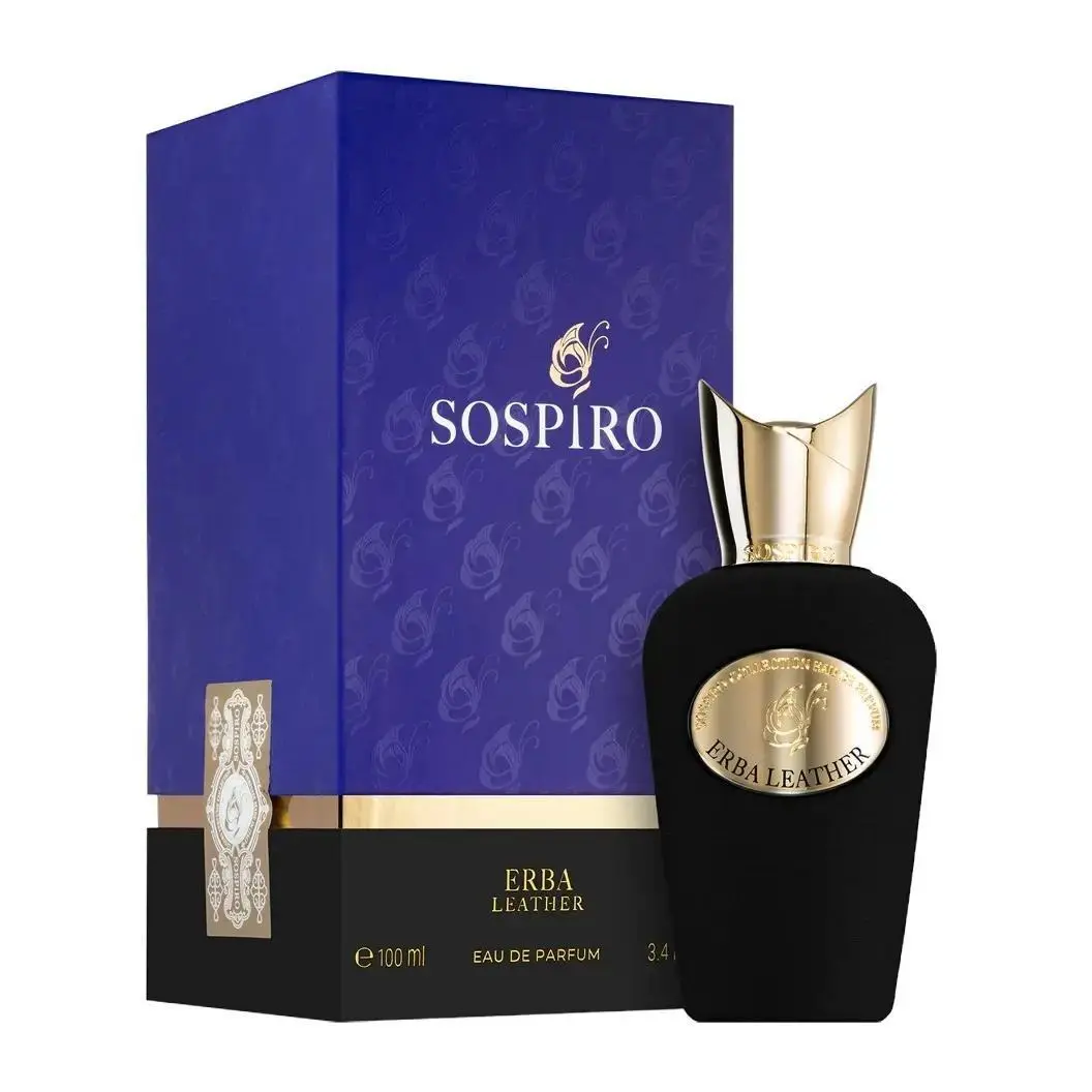 Sospiro Erba Leather for Unisex Eau de Parfum Spray, 3.4 Ounce