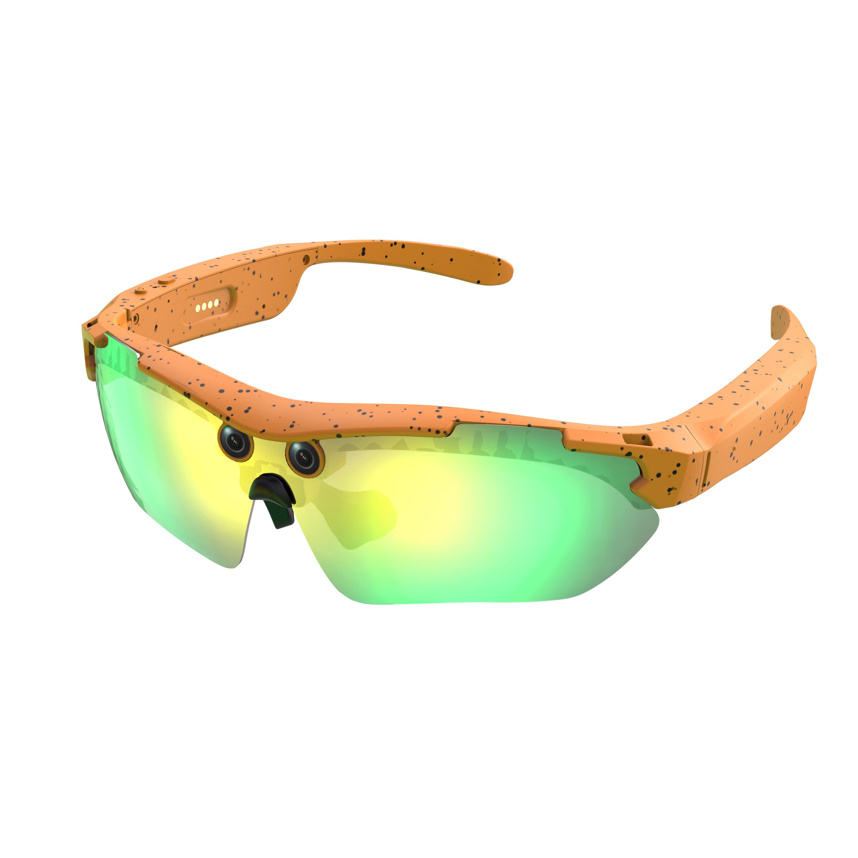 AI Smart Sports Camera Glasses: 2K Video/Photo + 260mAh Long Battery + HD Calls | Waterproof for Cycling/Skiing/Hiking | Easter gift