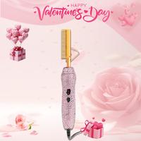 Pink Diamond Electric Hot Comb