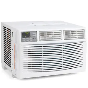 12000 BTUs Window Air Conditioner with Remote Control,Ceer 10.9,Eco & Auto Restart AC Unit Window, Cools Up to 550 Sq. Ft., Quiet Operation, 4 Fan Speeds, for Bedroom, Living Room（Without WIFI)