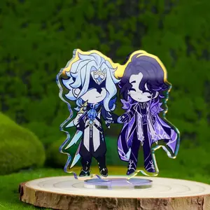 Genshin Impact Dottore Pantalone Holographic Acrylic Standee