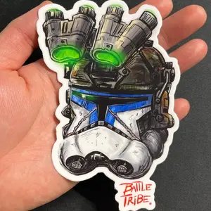 Battle Tribe Rex Helmet sticker, funny stickers, sarcasm laptop decals, shenanigan tumbler sticker, Hardhat Stickers,  Tradesman Stickers, Hard Hat Sticker Electricity, Construction decal, Welder, Pipefitter, Hard Hat Stickers