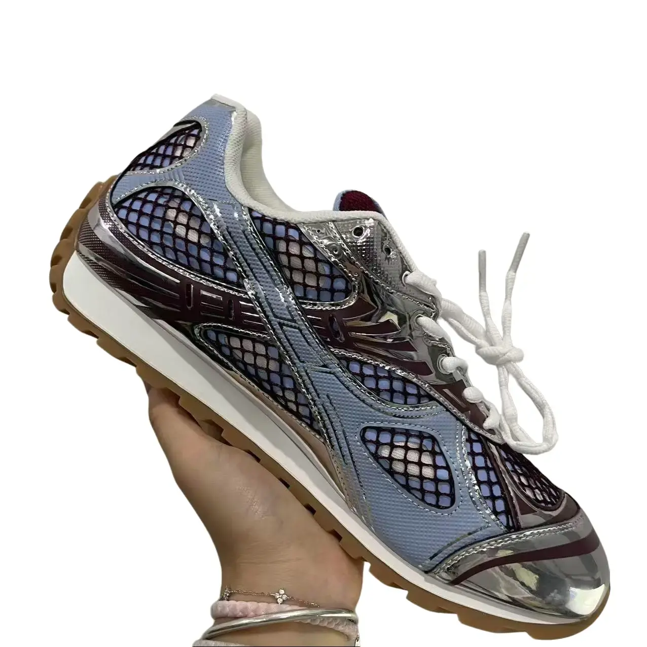 Men's and Women's luxury comfortable sneakers designer casual orbit lace up trainers size 35-46 round toe multiple colors chic flat couples' shoes,portable,slip-resistant,