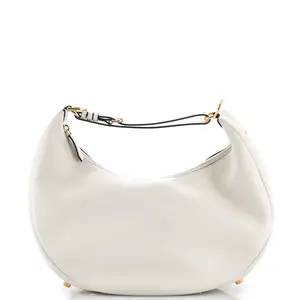 Pre-owned FENDI Leather Shoulder Bags Fendigraphy Bag Medium by Rebag