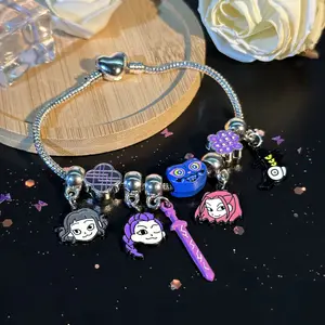 DIY Bracelet-BFF Gift | Friendship Bracelet for Birthday Party– Cute Anime Jewelry Gift, Trendy Jewelry for Daughter | Fashion Accessory for Kids & Adults
