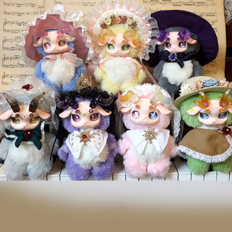 Fecoco Victoria Wool Felt Series Blind Box Set, Collectibles Blind Bag, Holiday Gift Decorative Ornaments, Perfect for Festive Season, Unique Christmas Presents, Decoration, Blind Bag Collectible