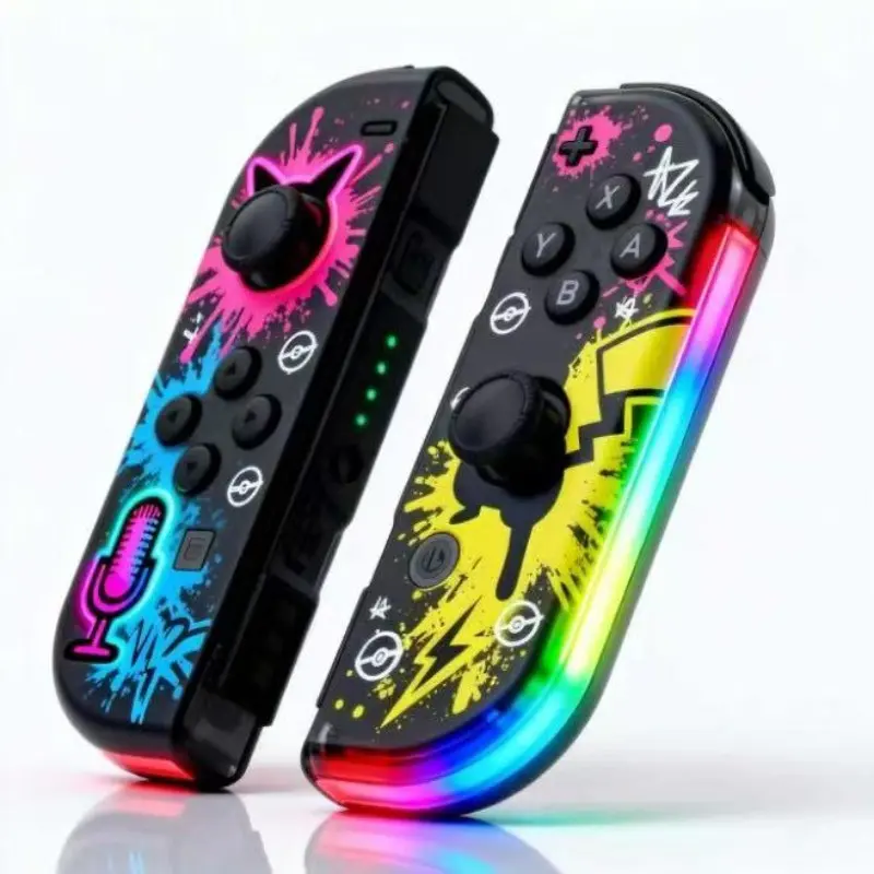 Wireless Game Controller for Switch Lite/oled, Dual Vibration & Wake Function, Ergonomic Design, Replace Joy-Con, Handheld/TV Mode, Switch Controller Replacement, Wireless Gaming Controller, Replacement Gamepad, Accessories