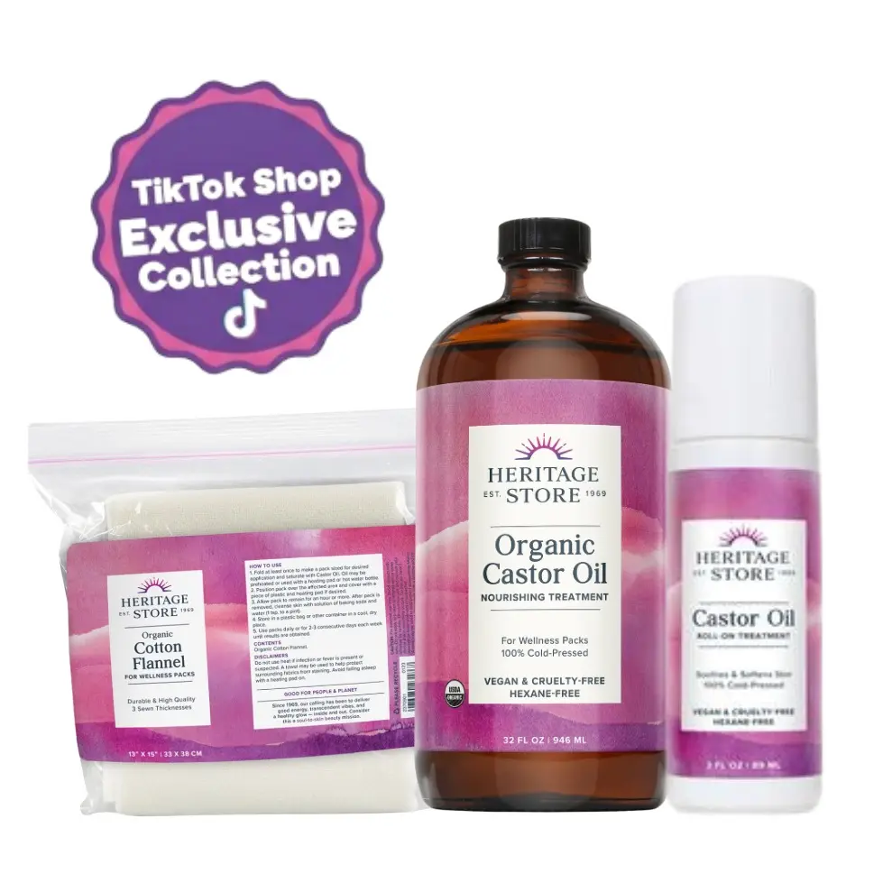 Castor Oil Best Sellers - 32oz, Cotton Flannel