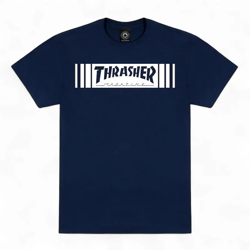 Thrasher - Bar T-Shirt (Navy)