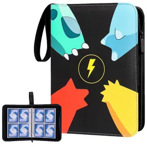 Aceur Trading Card Binder With 400 Top Loading Pockets for TCG MTG Sports Cards Organization