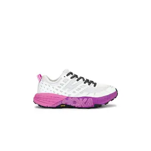 HOKA Speedgoat 2 Sneaker in Cosmic Grey & Neon Fuchsia