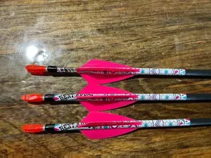 Deluxe Easton X10 Parallel Pro Custom Made Hand Fletched Match Grade 12 arrows