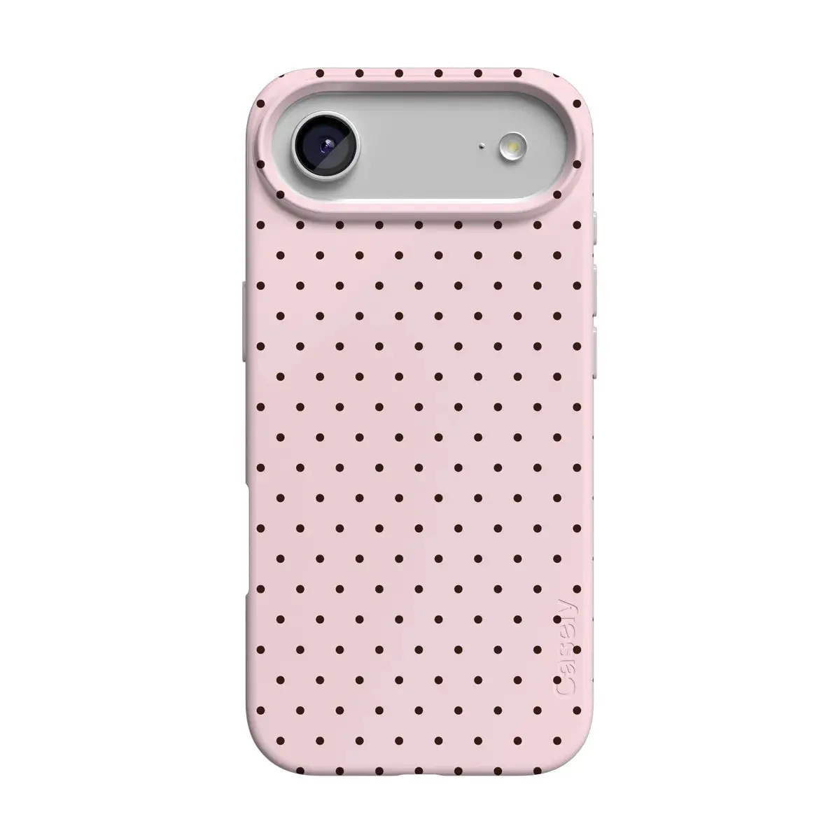Casely iPhone 17 Air Case | On the Dot | Pink Polka Dot | Compatible with MagSafe | Classic Ultra Thin Design