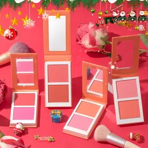 Dual Color Matte Blush Balm, Powdered Face Makeup, Daily, High Impact Colors, Lightweight Smooth Finish, Easy Blending, Synthetic Ingredients, No Flammability, Compact