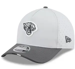 Jacksonville Jaguars New Era 2025 Training Camp 9Forty Grey Adjustable Hat
