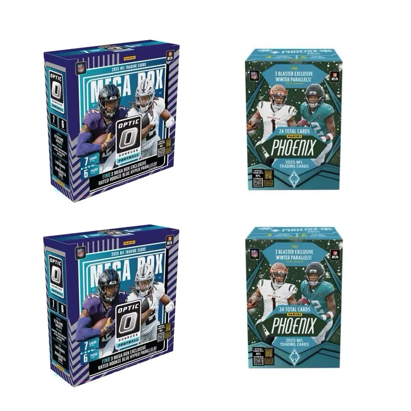 BREAK #002 2 OPTIC FOOTBALL MEGA BOXES AND 2 WINTER PHOENIX BLASTERS (NOT GAMBLING)