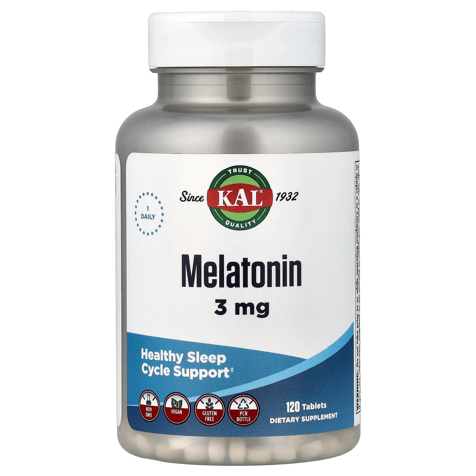 KAL Melatonin, 120 Tablets KAL Melatonin, 120 Tablets