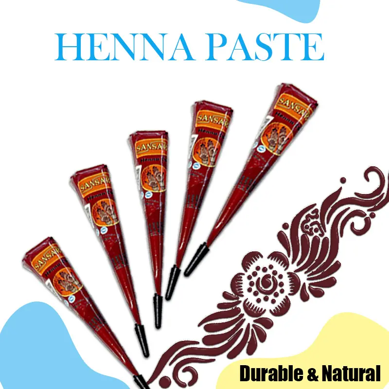 henna tattoo kit|Henna Tattoo Kit(3 Cones,25g Each)-Natural, Fresh,Vibrant Color