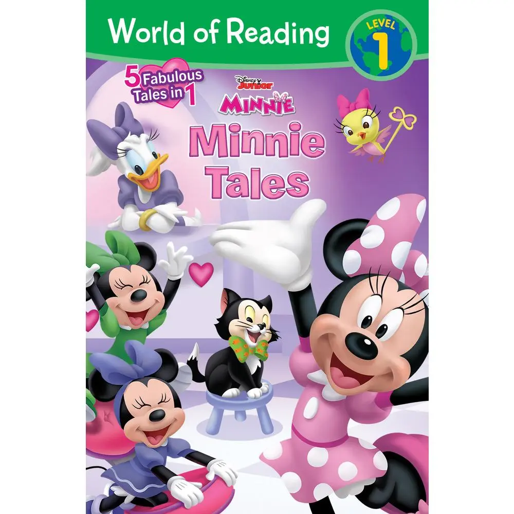 USED Book - World of Reading: Minnie Tales by Disney Books (Paperback) - english