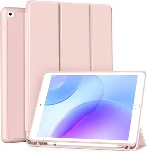 Protective Case for iPad Air 3rd Generation 2019 / iPad Pro 10.5 Inch 2017 with Pencil Holder, Slim Stand Cover with Soft TPU , Auto Wake/Sleep Cover for iPad Air 3 / Pro 10.5",