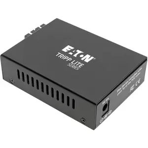Tripp Lite TRL-N785INTSCSM 12.4 Mile Range 1310 nm Gigabit Single Mode Fiber to Ethernet Transceiver, Black