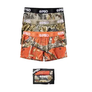 PSD Womens Realtree Boy Short Underwear 3 Pack Boxed Gift Set - Comfortable, Breathable, Ultra-Light Fabric