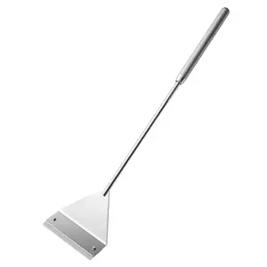 Fish Tank Algae Scraper Stainless Steel Wide Blade Aquarium Algae Remover for Freshwater Saltwater Planted Tanks