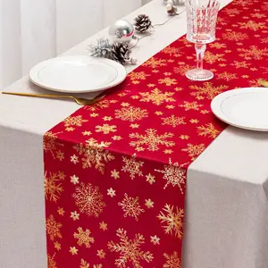 HolidayGlow Festive Table Runner