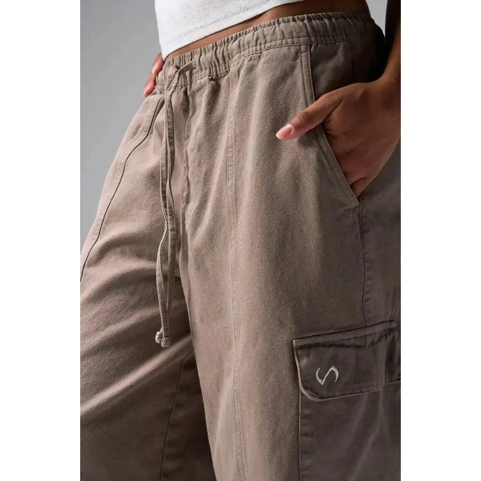 Low Rise Oversized Cargo Joggers