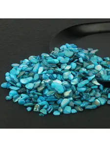 50g/163g Natural Blue Shell Chips, featuring charming ocean hues ranging from turquoise to teal. Smooth and hole-free surfaces, perfect for DIY crafts, fish tank decor, flower pot ornaments and jewelry making. Durable decorative stones to elevate home sty