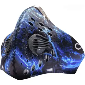 ECO-GEAR Anti Pollution Face Mask with Military Grade Protection |   Anti Smoke, Exhaust Gas, Dust & Pollen