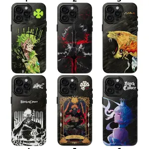 Yuno, Liebe, Mereoleona Vermillion, Yami Sukehiro, Noelle Collection Phone Cover, Black Clover Asta Phone Case Compatible with iPhone X, 11, 12, 13, 14, 15, 16, 17 Series & Galaxy Series
