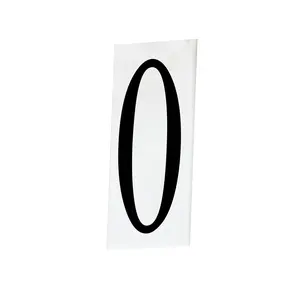 Address House Number 0 White
